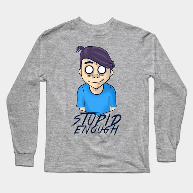 Stupid Enough Long Sleeve T-Shirt by aografz